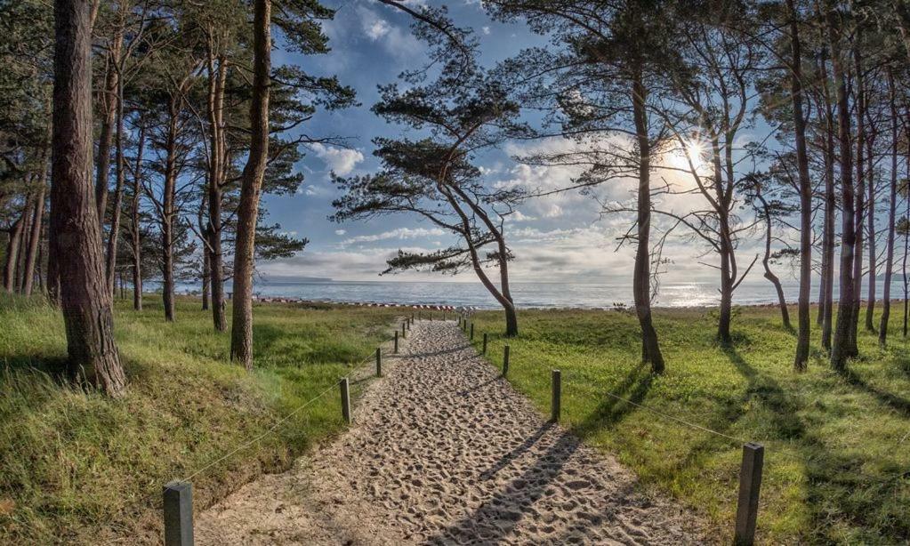 Direkt Am Strand Mit Meerblick Und Sauna - Fewo Strandidyll Binz Kültér fotó